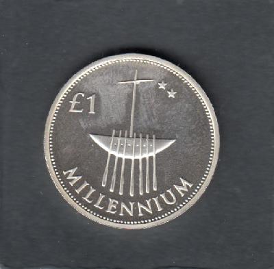 Beschrijving: 1 POND  MILLENNIUM